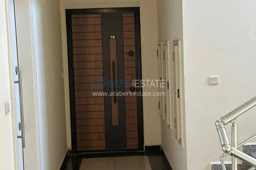 Apartment 1+1 with furniture and sea view in Mahmutlar — from the owner 24 