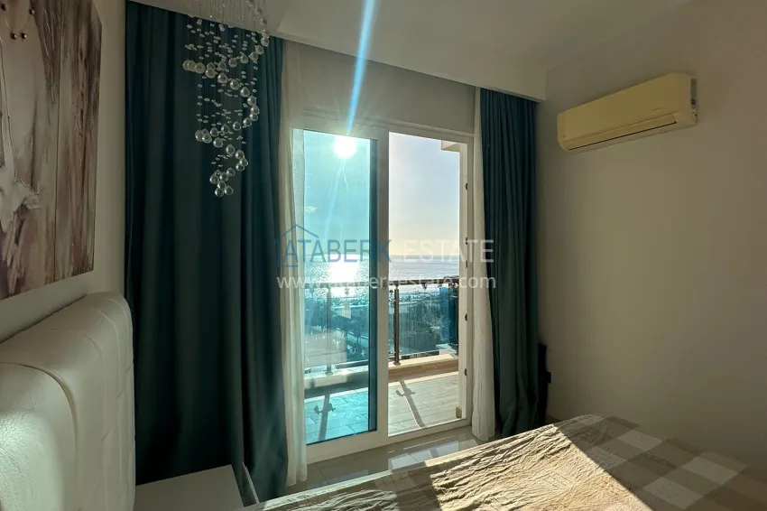 Purchase 1+1 apartment with sea view in Mahmutlar — turnkey, 70 m², second coastline 9 