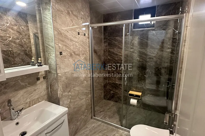 Purchase  2+1 apartment with furniture and partial sea view — Alanya, Mahmutlar district  11 