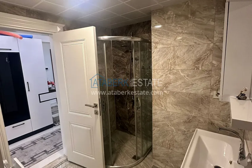 Purchase  2+1 apartment with furniture and partial sea view — Alanya, Mahmutlar district  13 