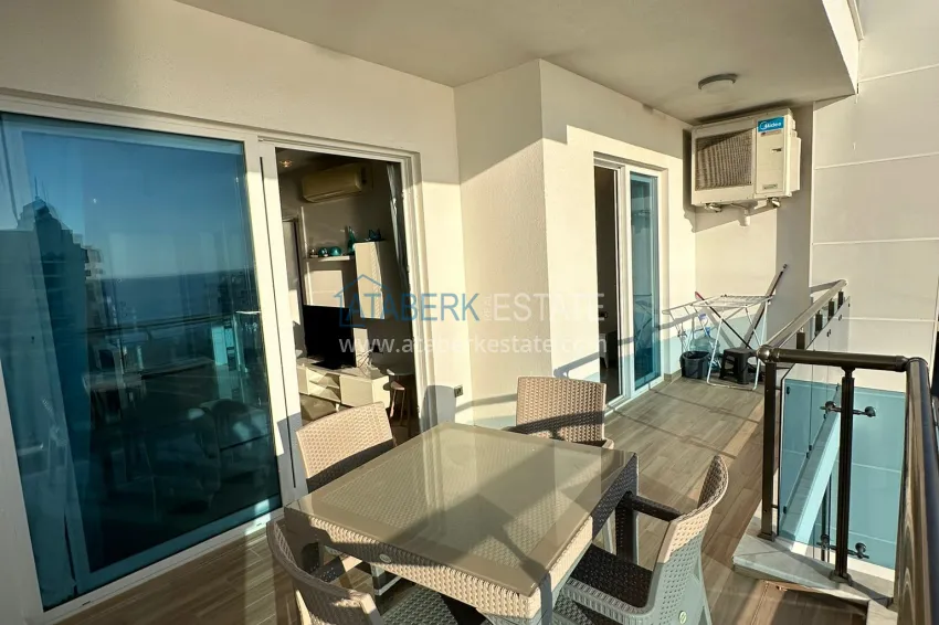 Purchase 1+1 apartment with sea view in Mahmutlar — turnkey, 70 m², second coastline 12 