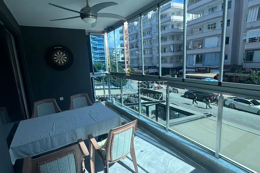 Purchase  2+1 apartment with furniture and partial sea view — Alanya, Mahmutlar district  14 