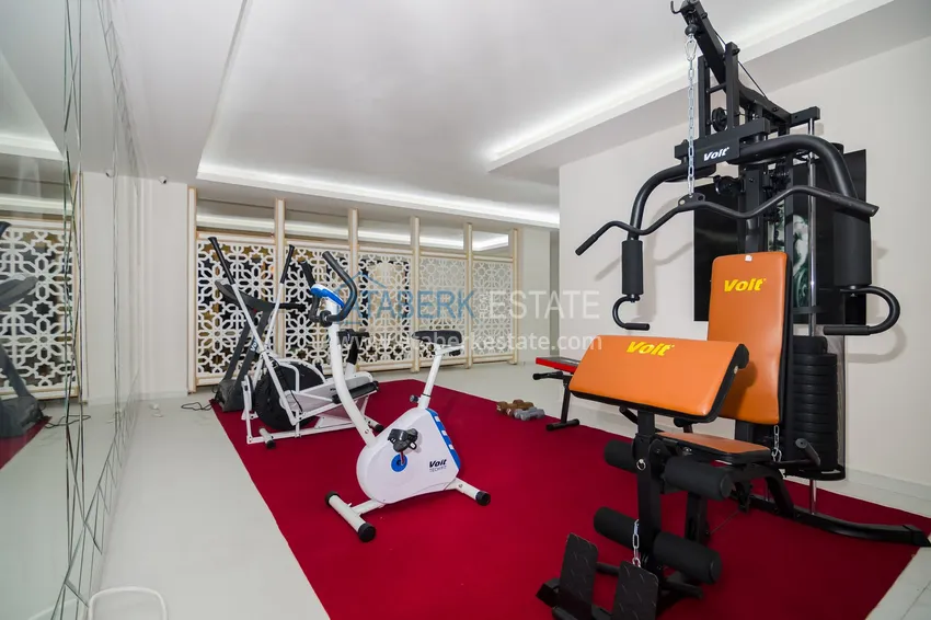 2+1 apartment with furniture and partial sea view — Alanya, Mahmutlar district  23 