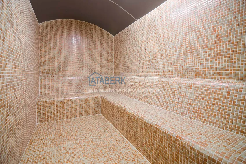 2+1 apartment with furniture and partial sea view — Alanya, Mahmutlar district  26 