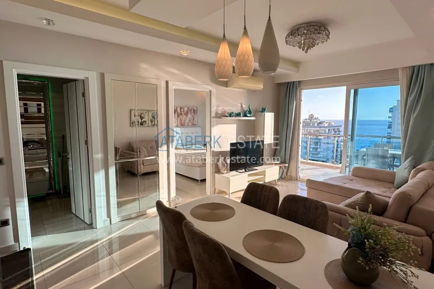 Purchase 1+1 apartment with sea view in Mahmutlar — turnkey, 70 m², second coastline 4 