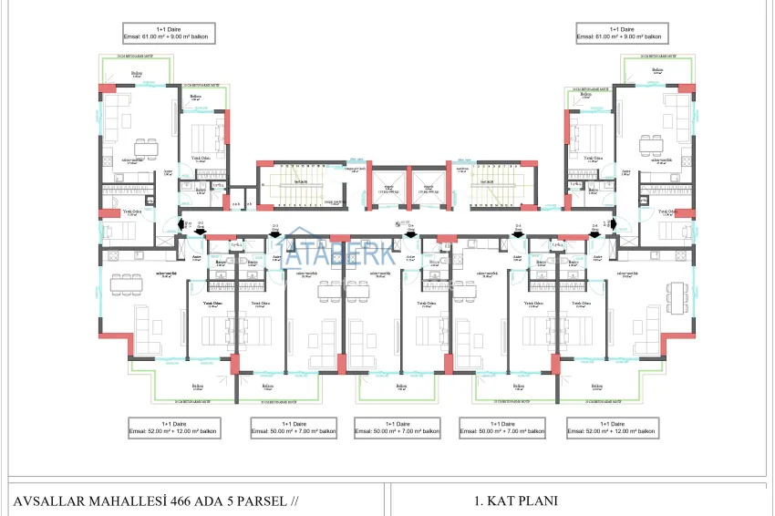 Buy cheap Apartments from the developer in Avsallar — favorable installment terms 9 