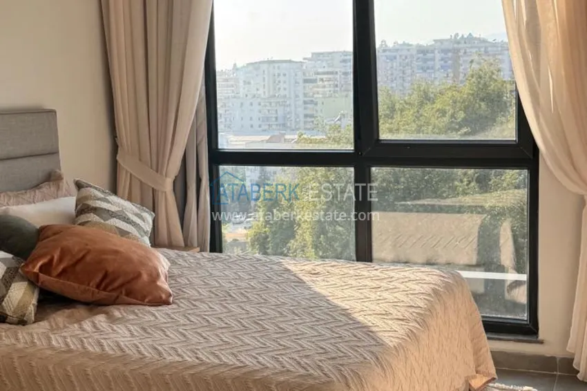 Purchase 1+1 apartment with new furniture and rental permission in Alanya Mahmutlar — from the owner 12