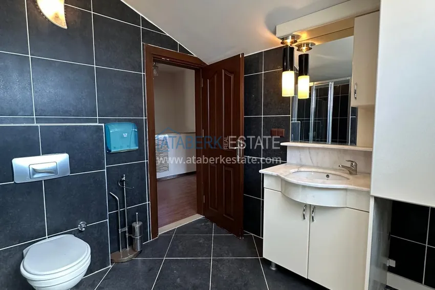 Purchase  Penthouse - duplex 3+1 with separate kitchen and sea view in Alanya, Oba district  20 