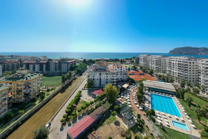 Penthouse - duplex 3+1 with separate kitchen and sea view in Alanya, Oba district  2 