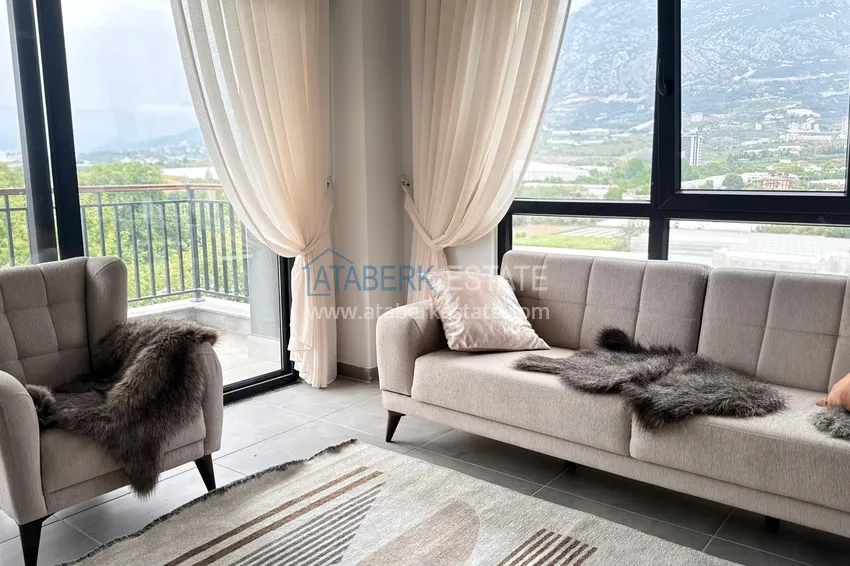 Purchase 1+1 apartment with new furniture and rental permission in Alanya Mahmutlar — from the owner 2