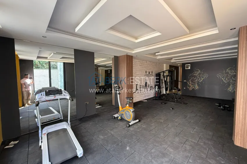 Long-term rent in the center of Alanya - 4+1 duplex apartment in a modern comfort-class complex No. 18 10