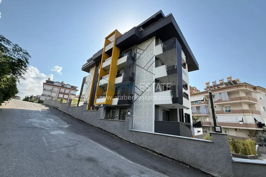 Long-term rent in the center of Alanya - 4+1 duplex apartment in a modern comfort-class complex No. 18 2
