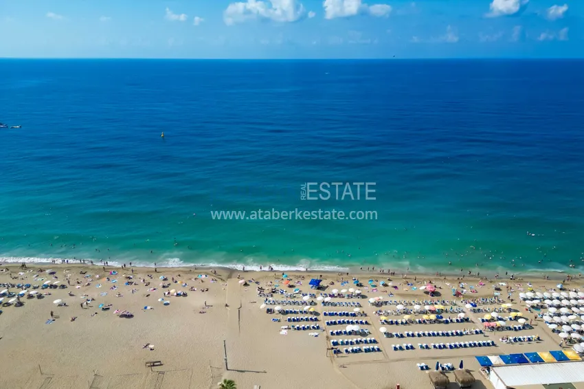 Real estate in Alanya: 2+1 apartment 300 meters from Cleopatra beach - suitable for a residence permit 4 