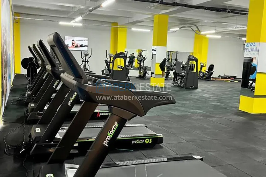 Apartment for rent in Antalya Kepez district with new furniture and household appliances No. 82 8 