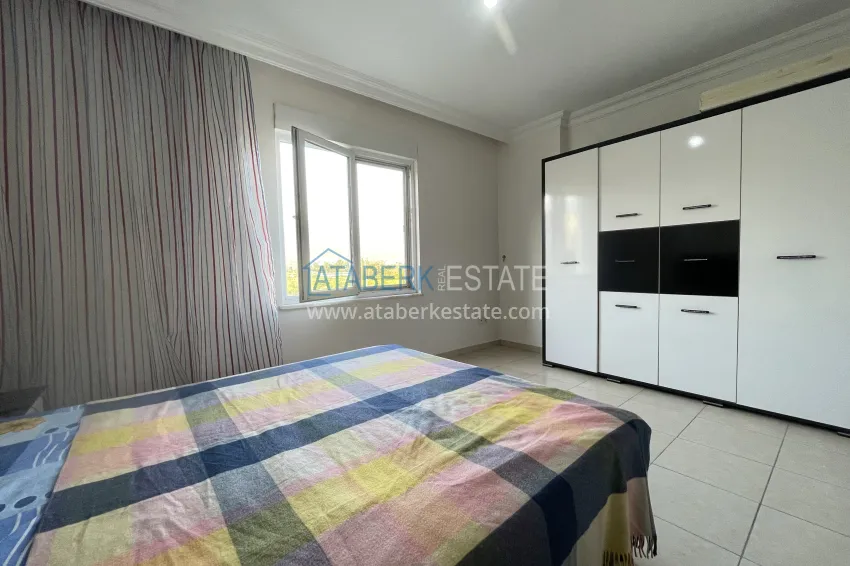 Purchase 1+1 apartment for a residence permit in Alanya, Oba district - turnkey and mountain views 12 