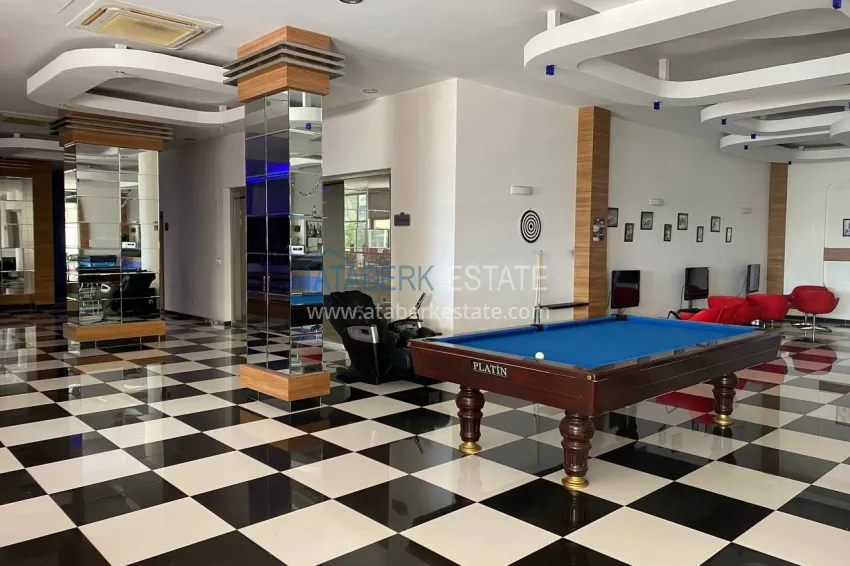 1+1 apartment for a residence permit in Alanya, Oba district - turnkey and mountain views 18 