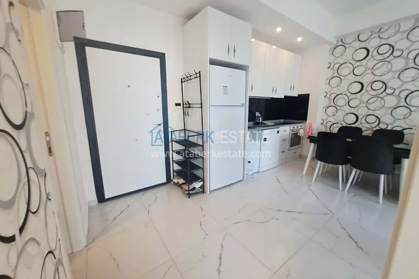 Purchase 1+1 apartment in Avsallar — furnished option from the owner with a rental permit 1