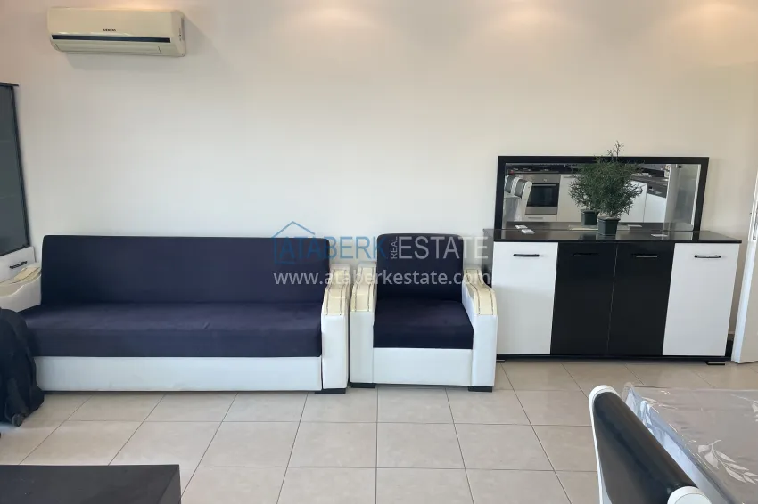 Purchase 1+1 apartment for a residence permit in Alanya, Oba district - turnkey and mountain views 4 