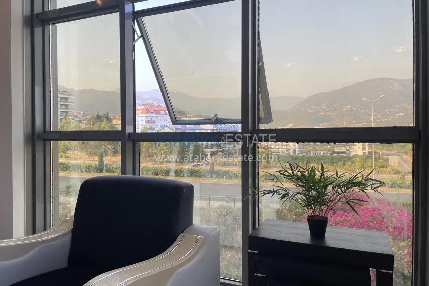 Purchase 1+1 apartment for a residence permit in Alanya, Oba district - turnkey and mountain views 5 