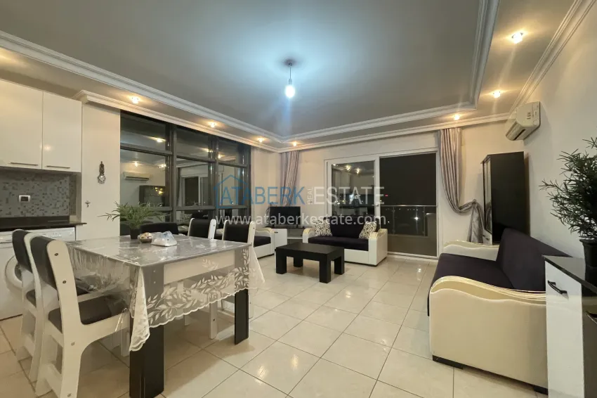 Purchase 1+1 apartment for a residence permit in Alanya, Oba district - turnkey and mountain views 8 