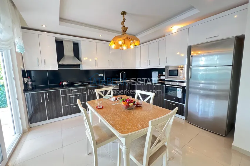 Purchase  4+1 duplex with garden in Kargicak — furnished, in a luxury complex 13 