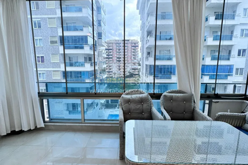 Purchase 1+1 81 m2 apartment with a glazed balcony in Mahmutlar — turnkey option 14