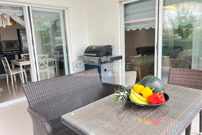 Purchase  4+1 duplex with garden in Kargicak — furnished, in a luxury complex 15 