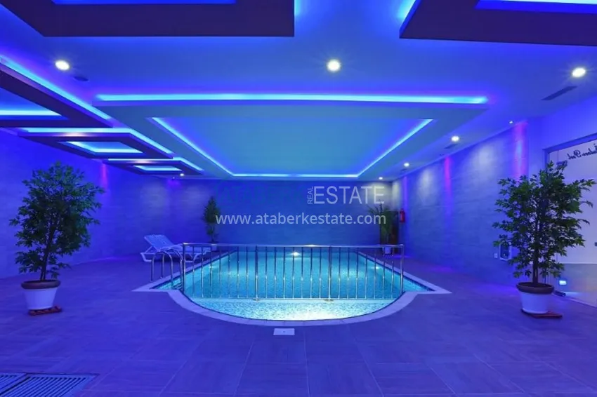 Furnished 2+1 apartment in Avsallar by the sea with access to a private beach 19 