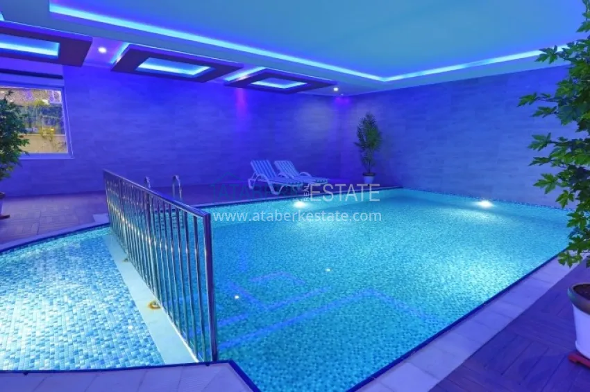 Furnished 2+1 apartment in Avsallar by the sea with access to a private beach 20 