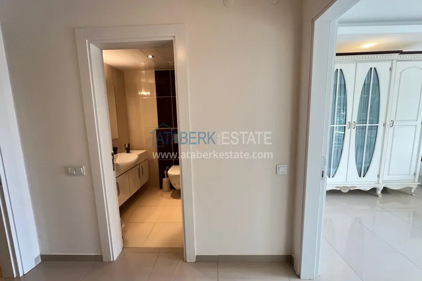 Purchase  4+1 duplex with garden in Kargicak — furnished, in a luxury complex 25 