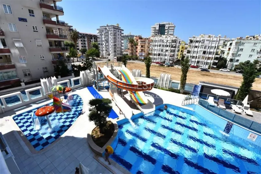 1+1 81 m2 apartment with a glazed balcony in Mahmutlar — turnkey option 2