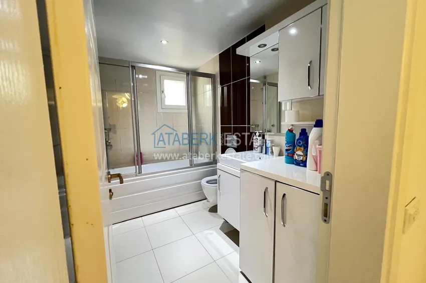 Purchase  4+1 duplex with garden in Kargicak — furnished, in a luxury complex 35 