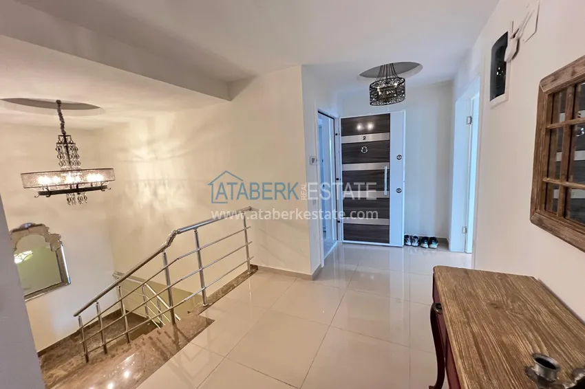 Purchase  4+1 duplex with garden in Kargicak — furnished, in a luxury complex 3 