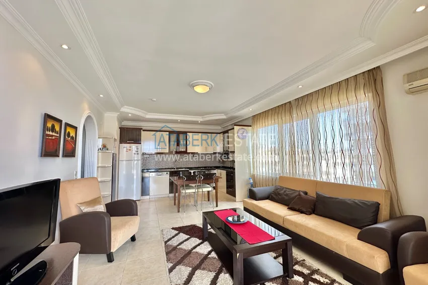 Purchase  Furnished one-bedroom apartment in Cikcilli - property for a residence permit in Alanya 3 