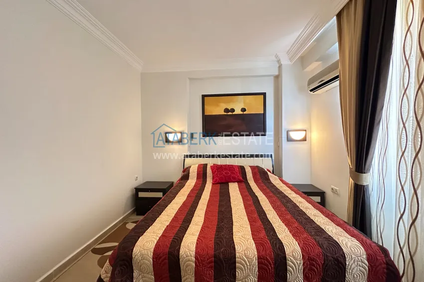 Purchase  Furnished one-bedroom apartment in Cikcilli - property for a residence permit in Alanya 8 