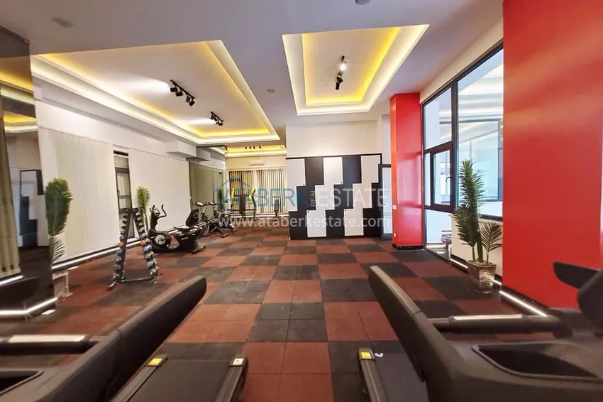 1+1 apartment with sea view in Mahmutlar — new, from the owner 19 