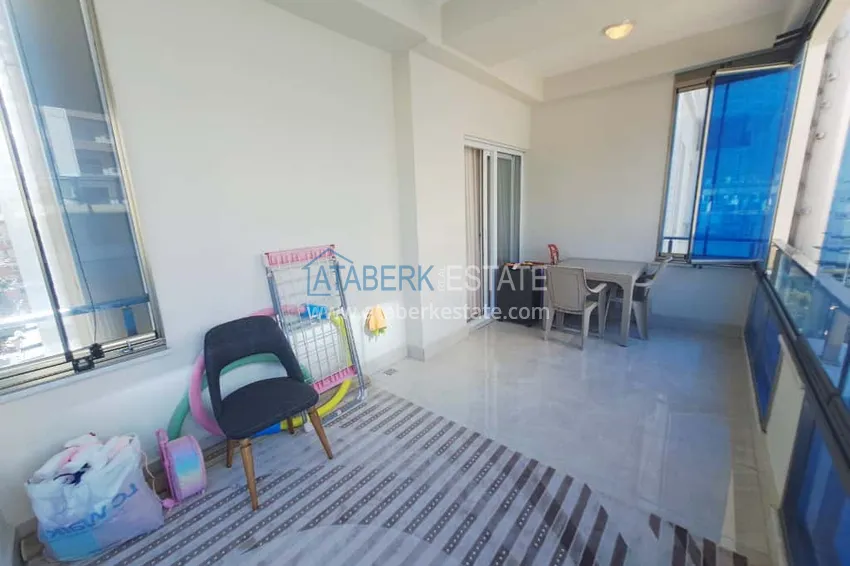 Purchase 1+1 furnished apartment in the center of Mahmutlar — from the owner 15 