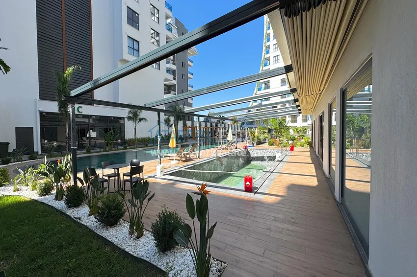 Duplex apartment with sea view and fine finishing — Alanya, Mahmutlar district 16 