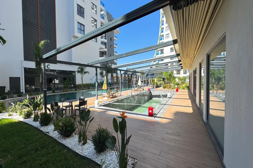 1+1 apartment in Alanya, Mahmutlar district, with a fine finish 16 