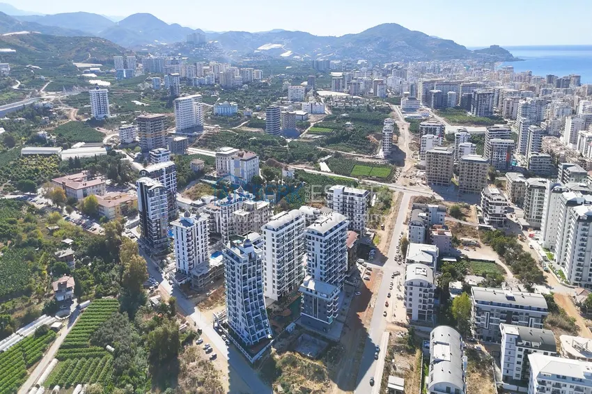 Apartment in Mahmutlar district, Alanya directly from the owner in a modern residence 2 