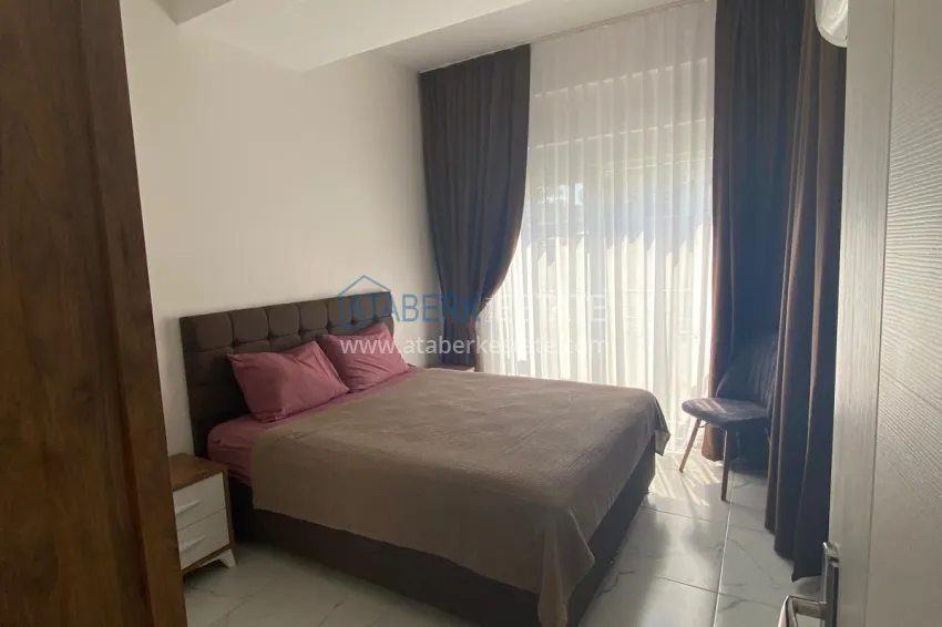 Purchase 1+1 furnished apartment in Alanya, Avsallar district with short-term rental permit 8 