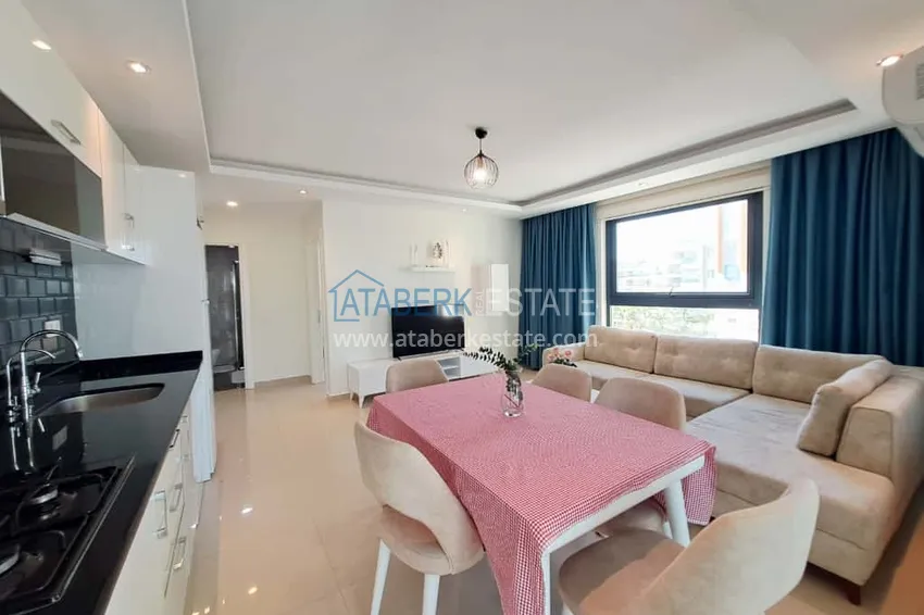 Purchase  Furnished apartment in Avsallar with a glazed balcony in a hotel-type complex — directly from the owner 7 