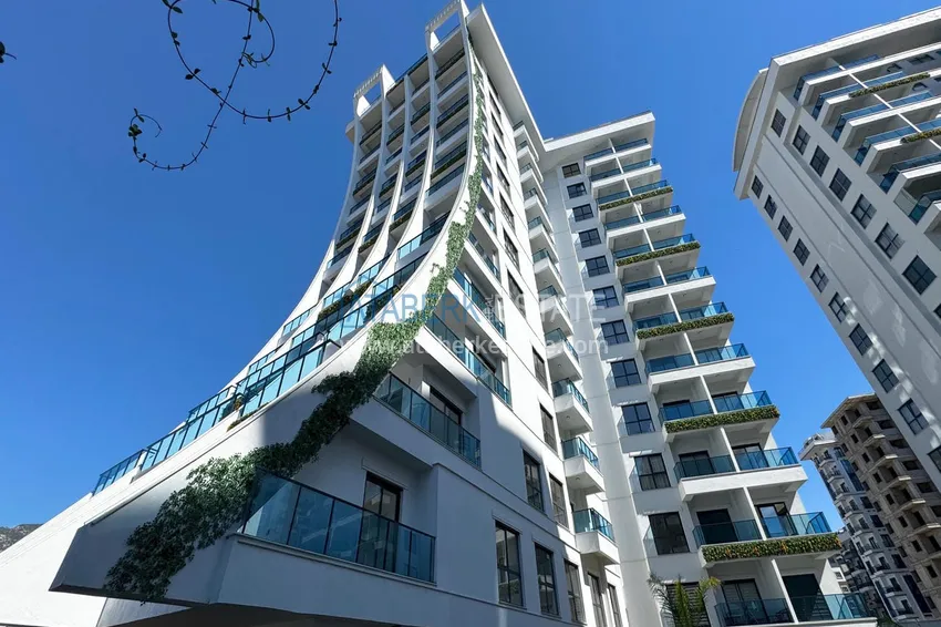 Apartment in Mahmutlar district, Alanya directly from the owner in a modern residence 9 