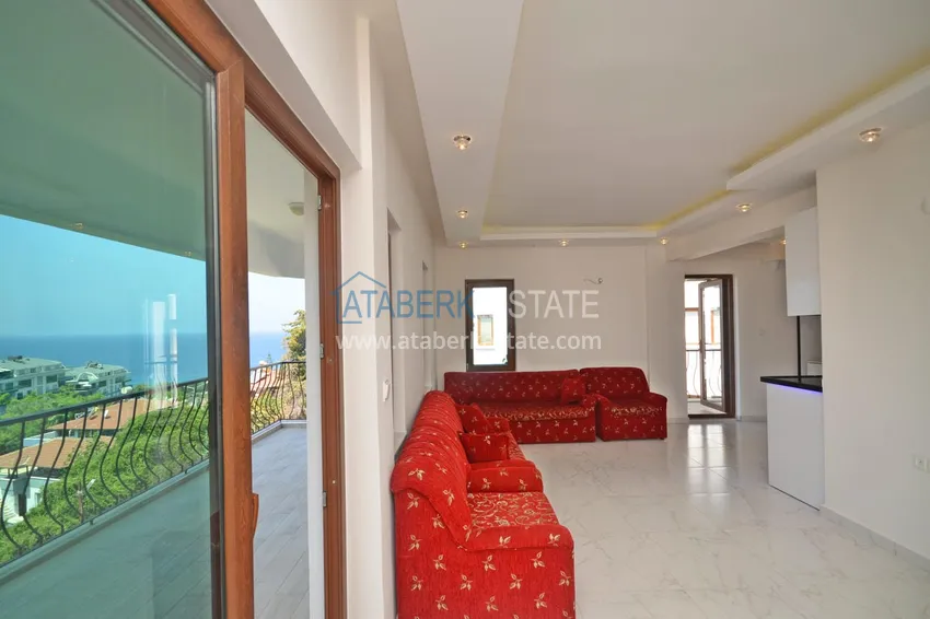 Purchase  2+1 apartment with sea view in Kargicak — 300 m to the beach 3 