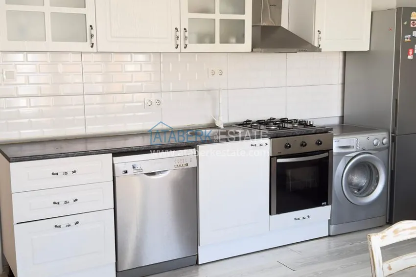 Purchase Furnished 1+1 apartment in the Oba area — suitable for residence permits and citizenship 7 