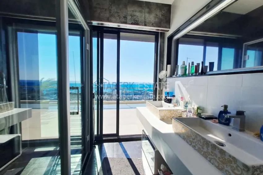 Purchase Spacious 3+2 duplex with amazing views, Konakli district — Alanya 19 
