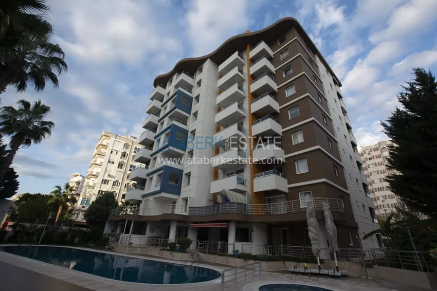 Furnished 2+1 apartment by the sea in Antalya, Lara — only 100 meters from the beach  1 