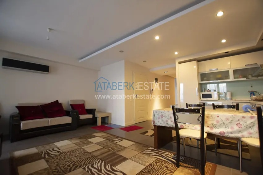 Purchase Apartment 2+1 in Antalya with furniture and sea view — a comfortable option in Lara 3 