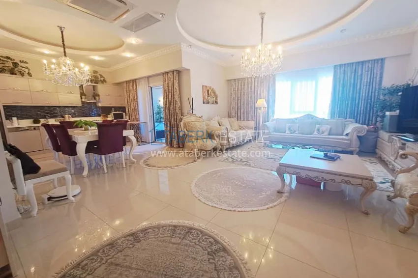 Purchase 2+1 penthouse duplex in Mahmutlar — with sea views and designer renovation 11