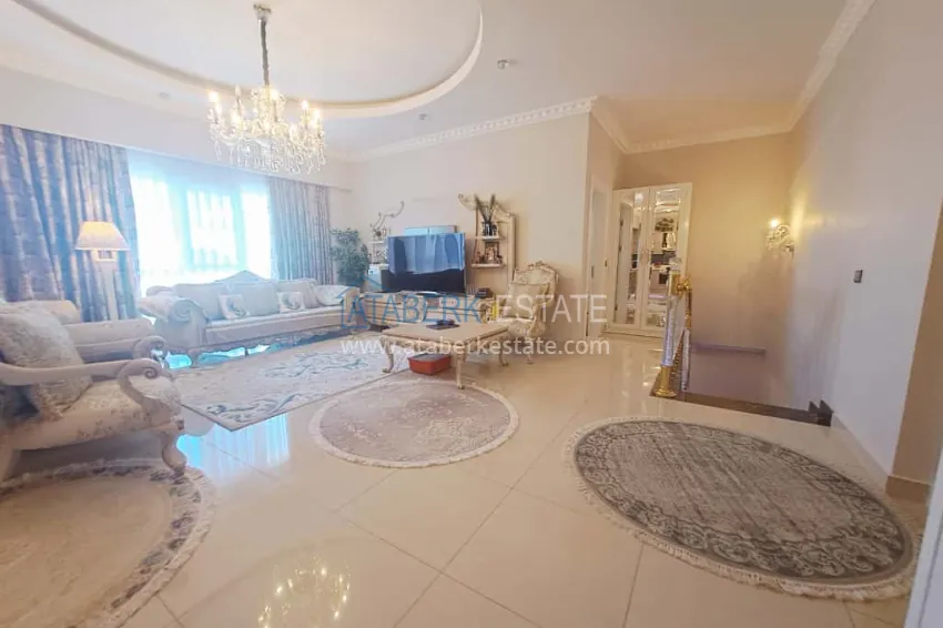 Purchase 2+1 penthouse duplex in Mahmutlar — with sea views and designer renovation 13